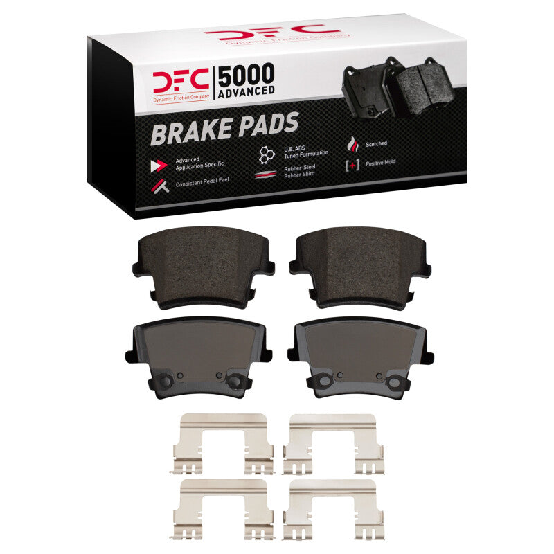 DFC 5000 Advanced Ceramic Brake Pads & Hardware Kit (REAR): Chrysler 300 (07-23)