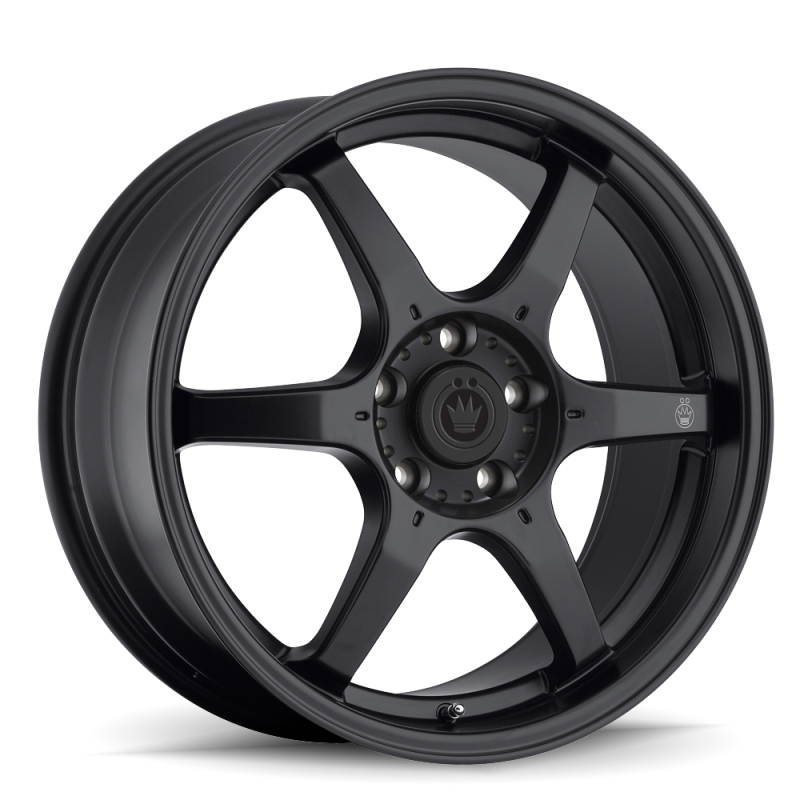 Konig Backbone Matte Black | 17x7.5" +45mm | 5x114.3mm Wheel