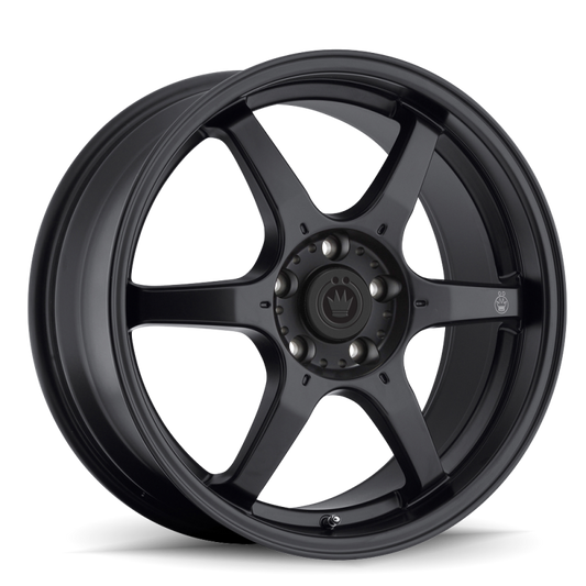 Konig Backbone Matte Black | 18x8" +35mm | 5x114.3mm Wheel