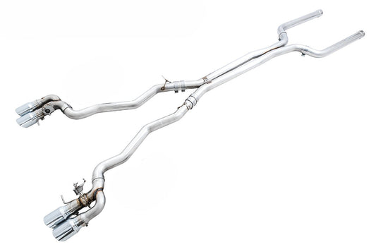 AWE Tuning AWE SwitchPath Catback Exhaust for BMW F90 M5 - Chrome Silver Tips - 3025-42062