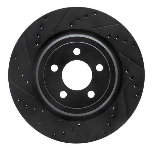 DFC D&S Black Brake Rotor (REAR LEFT): Dodge Charger (06-23)