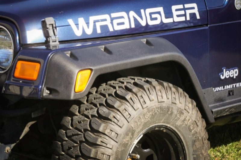 Rugged Ridge 11630.20 All Terrain Fender Flare Set Fits 97-06 Wrangler (TJ)