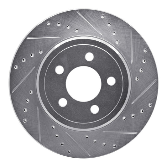 DFC D&S Silver Brake Rotor (REAR RIGHT): Chrysler 300 (05-23)