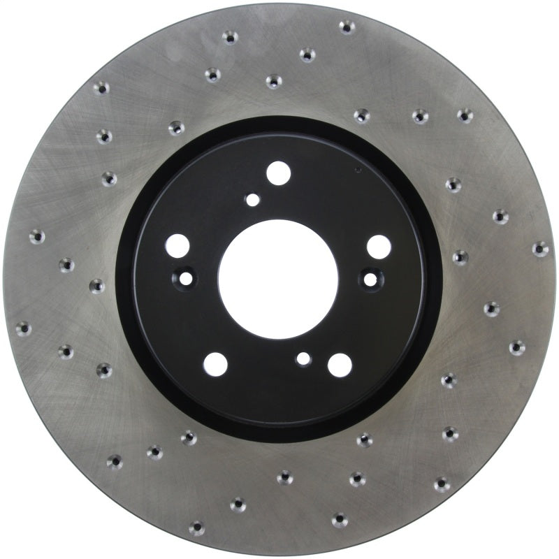 StopTech 128.40062R Sport Cross-Drilled Disc Brake Rotor for 04-08 TL