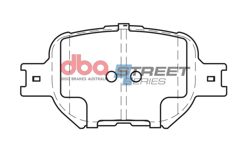 DBA Street Series Front Brake Pads | Scion tC (05-10) (DB1431SS)