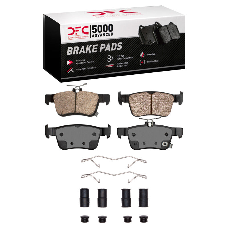 DFC 16-25 Acura RDX/HR Rear Ceramic Pads w/HW | 06-22 (1551-1878-01)