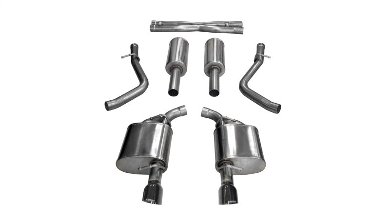 CORSA Xtreme / 2.75 in Cat-Back Single 4.5 in Tips | 2017-22 Charger, 300 5.7L (21004)