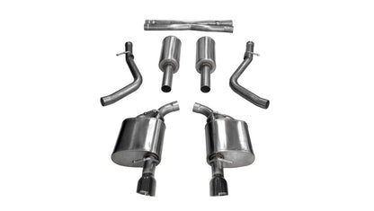 CORSA Xtreme / 2.75 in Cat-Back Single 4.5 in Tips | 2017-22 Charger, 300 5.7L (21004)