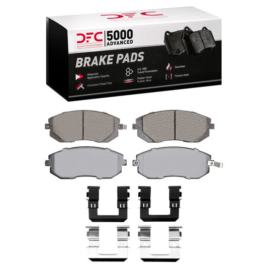 DFC 92-00 Saab 9-2X Ceramic Front Pads & Hardware | Subaru Impreza/Legacy (92-14) (1551-0929-01)