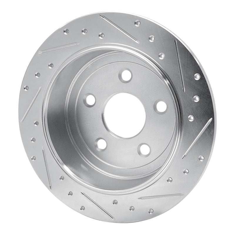DFC D&S Silver Brake Rotor (REAR LEFT): Jeep Wrangler (07-18)