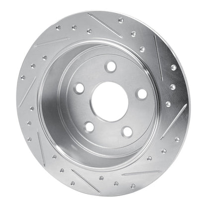 DFC D&S Silver Brake Rotor (REAR LEFT): Jeep Wrangler (07-18)