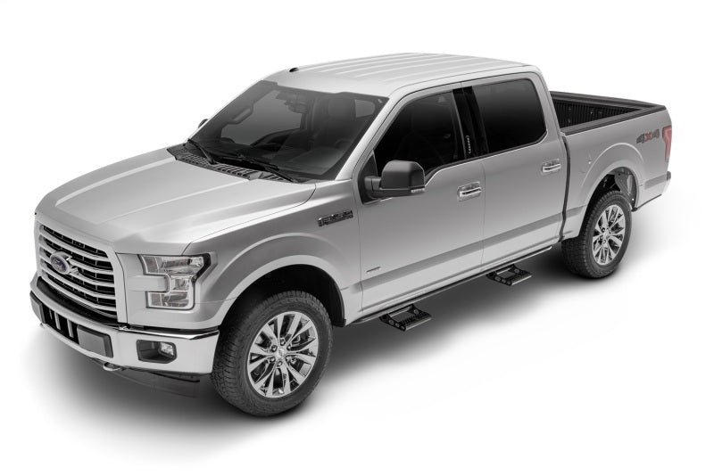 N-Fab RKR Step System 15-17 Ford F-150 SuperCrew - Tex. Black - 1.75in