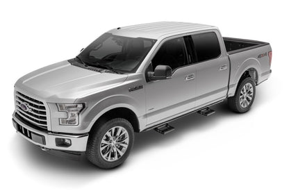 N-Fab RKR Step System 15-17 Ford F-150 SuperCrew - Tex. Black - 1.75in