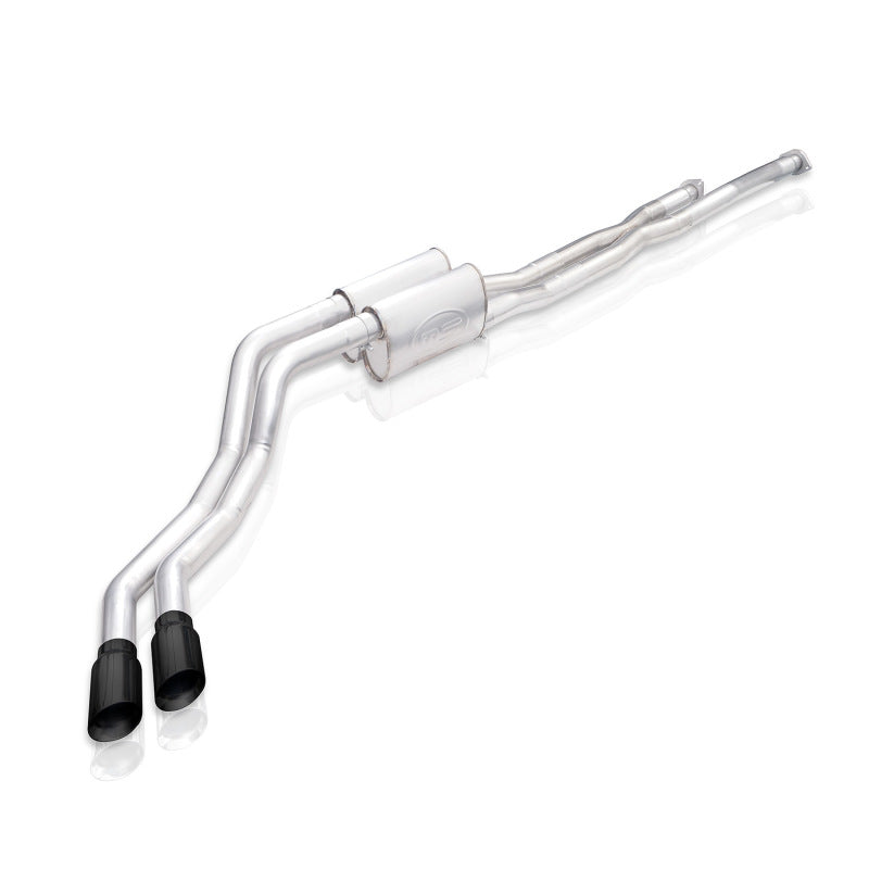 Stainless Works Legend Series Cat-Back Exhaust | Toyota Tundra (14+) 5.7L w/ Black Tips (TOYT14CBL-B)
