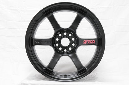Gram Lights 57DR Semi Gloss Black | 19x8.5" +35mm | 5x114.3mm Wheel