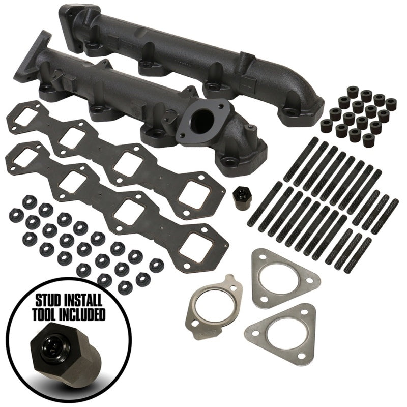 BD Diesel Exhaust Manifold Kit | Ford F250/F350/F450/F550 6.7L PowerStroke (1043007)