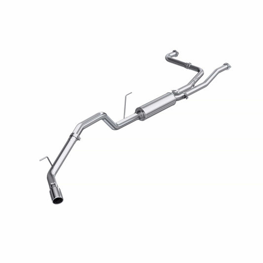 MBRP 2007-2009 Nissan Titan 5.6L EC/CC Cat Back Single Side (Aluminum)