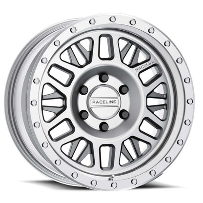 (set of 4) Raceline 951 Ryno Machined | 17x9" -12mm | 6x139.7mm Wheel