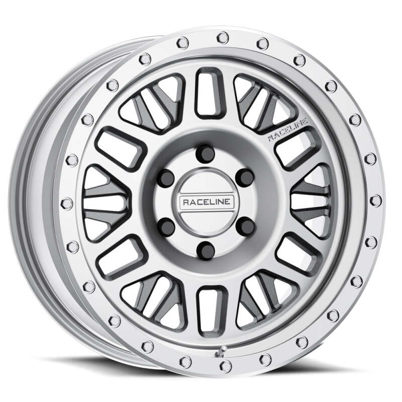 (set of 4) Raceline 951 Ryno Machined | 17x8.5" +0mm | 5x127mm Wheel