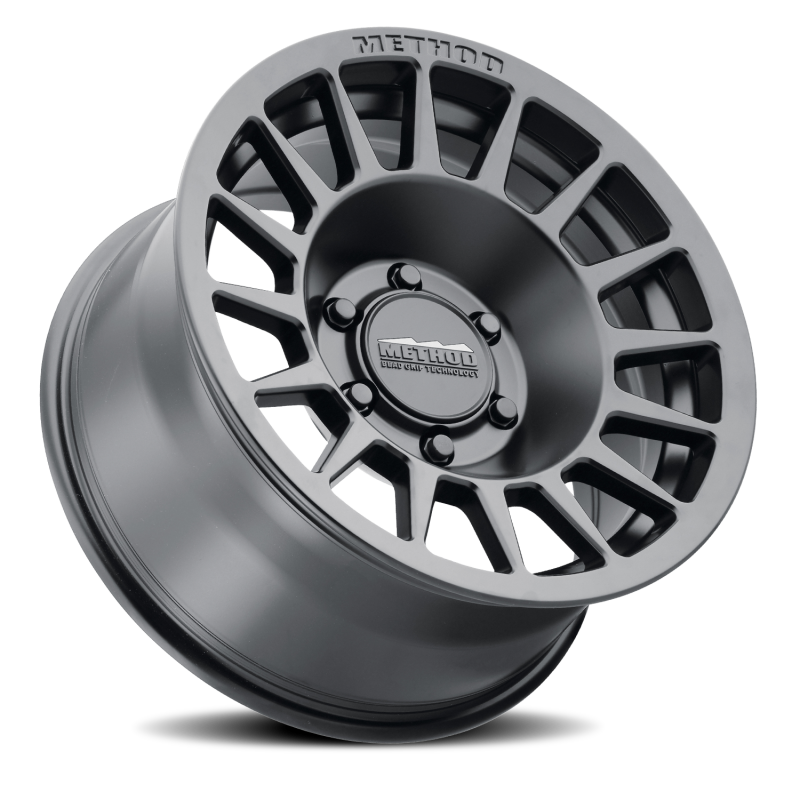 (set of 4) Method MR707 Matte Black | 18x9" +18mm | 6x135mm Wheel