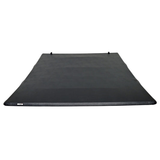 Westin 07-13 Chevy Silverado/GMC Sierra 1500 (NO Clsc) 69in. Bed Soft Tri-Fold Tonneau Cover - Black