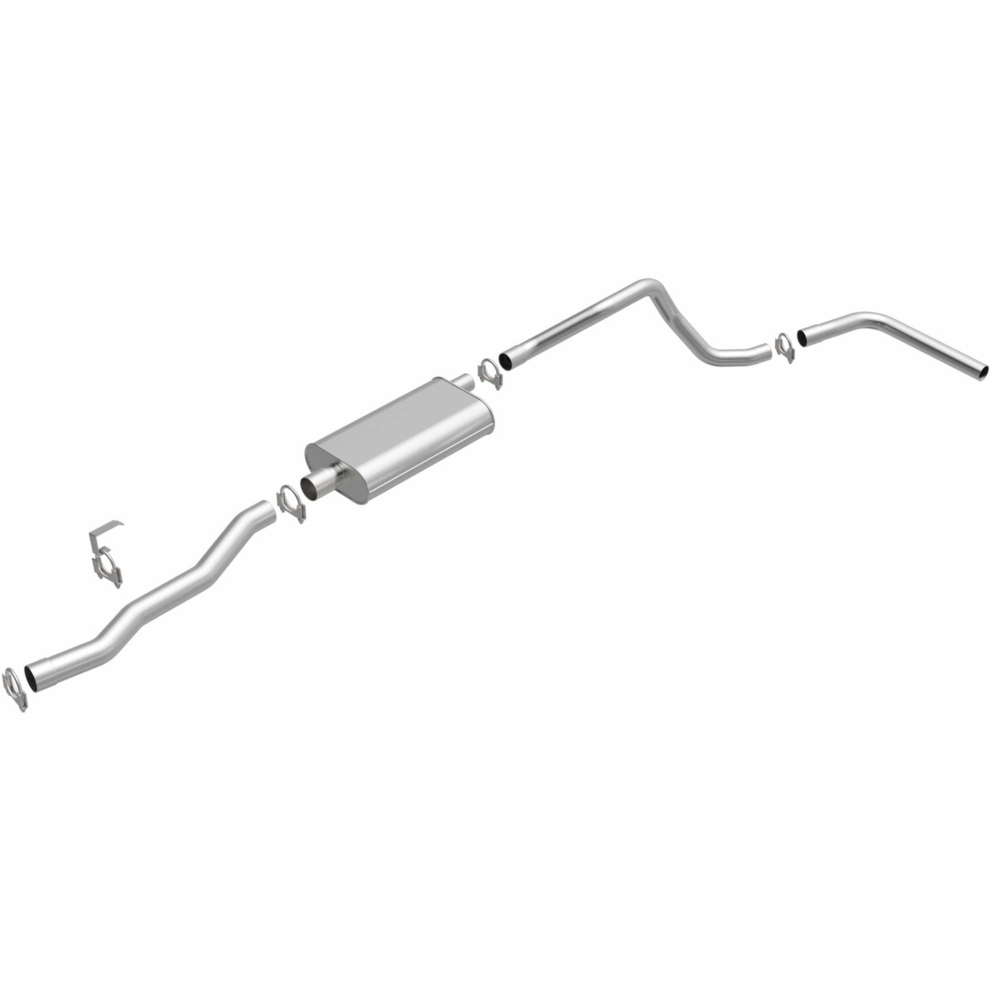 BRExhaust Direct-Fit Replacement Exhaust System 106-0705