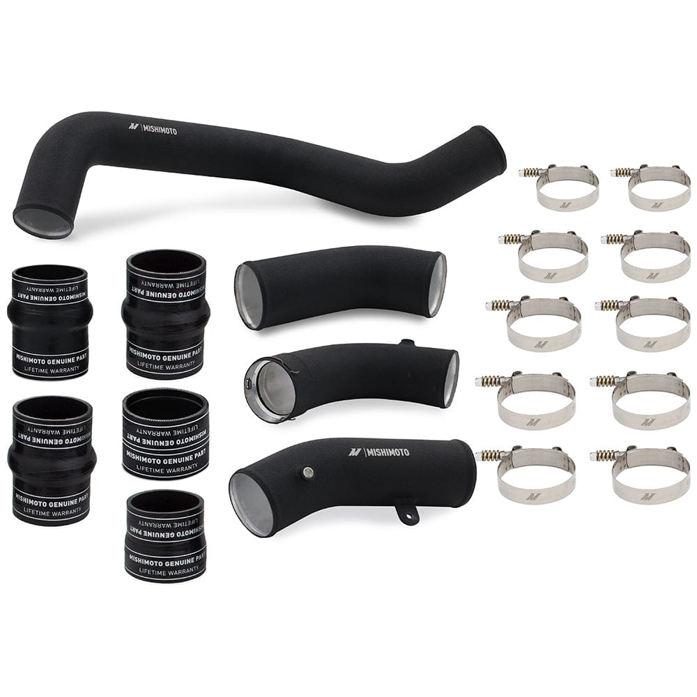 Mishimoto Intercooler Pipe and Boot Kit, fits Duramax (L5P) '17-'19, Black