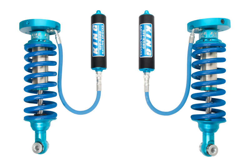 King Shocks 2.5 Performance Coilovers w/ Remote Reservoir Non-Adjustable Shocks Set w/0-3" lift - 2014-2024 Ford Expedition 4WD