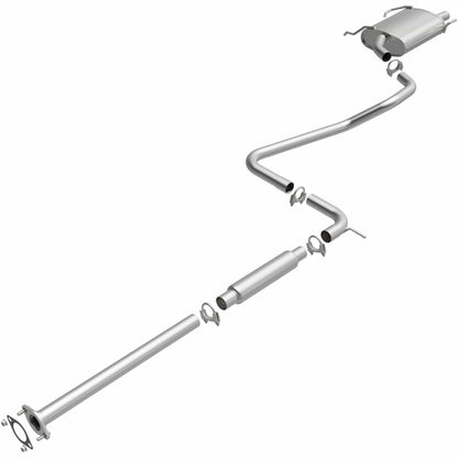 BRExhaust 1998-2001 Nissan Altima 2.4L Direct-Fit Replacement Exhaust System