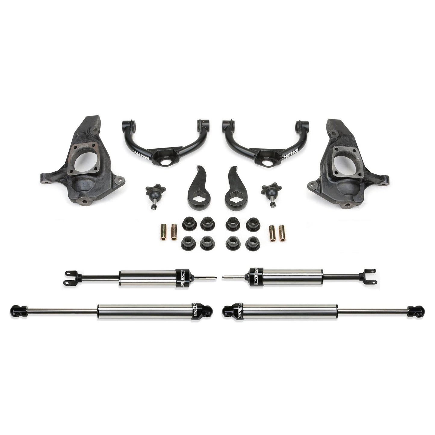 Fabtech 3.5in Ultimate Suspension System w/ DL Shocks | GM C/K2500HD/3500HD (11-19) (K1056DL)