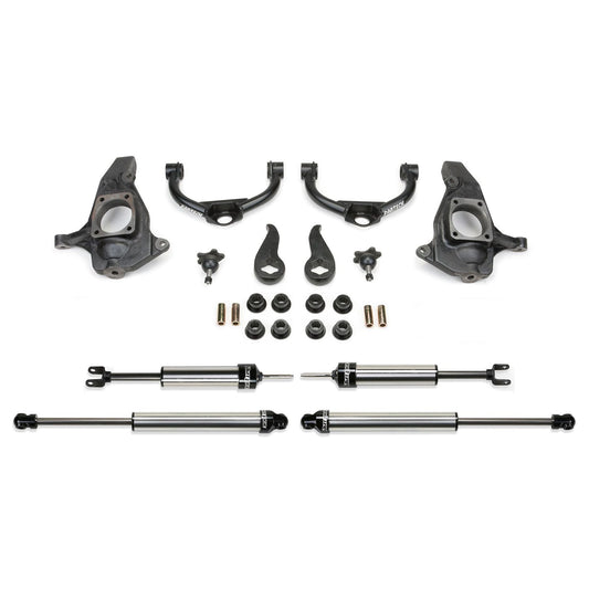 Fabtech 3.5in Ultimate Suspension System w/ DL Shocks | GM C/K2500HD/3500HD (11-19) (K1056DL)