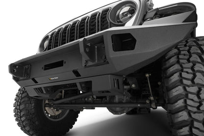 Go Rhino 18-26 Jeep Wrangler JL/JLU (Excl. LED Fog Lights) Trailline Front Bumper - Tex. Blk