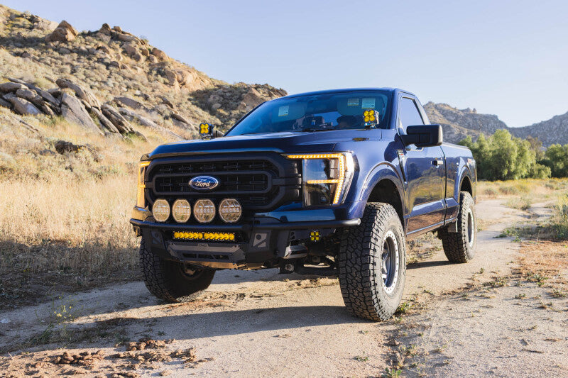 DV8 Offroad FBFF1-13 Front Tube Bumper for 21-23 Ford F150