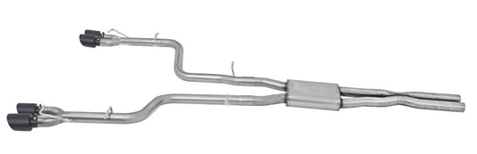 Gibson Black Elite 2.5in Dual Cat-Back Exhaust | Dodge Challenger R/T (15-16) (617009-B)