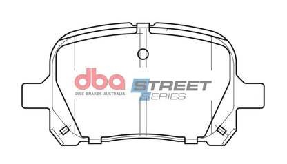 DBA Street Series Front Brake Pads | Lexus ES300 (97-01) (DB1345SS)
