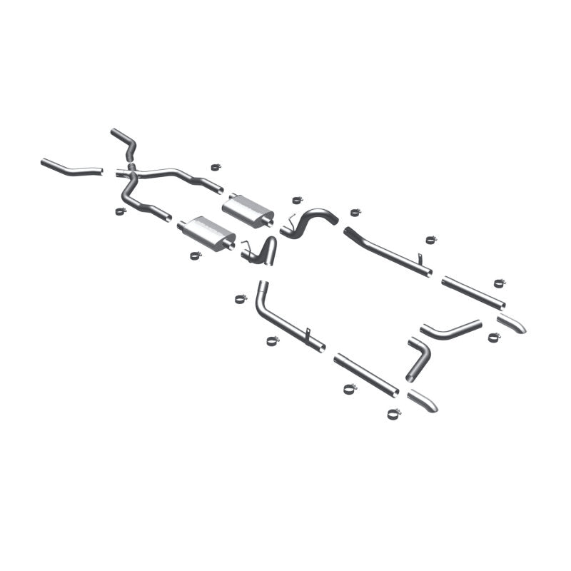 MagnaFlow Street Series Crossmember-Back Exhaust System | Chevrolet Bel Air (55-57) (16792)