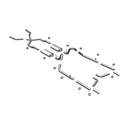 MagnaFlow Street Series Crossmember-Back Exhaust System | Chevrolet Bel Air (55-57) (16792)