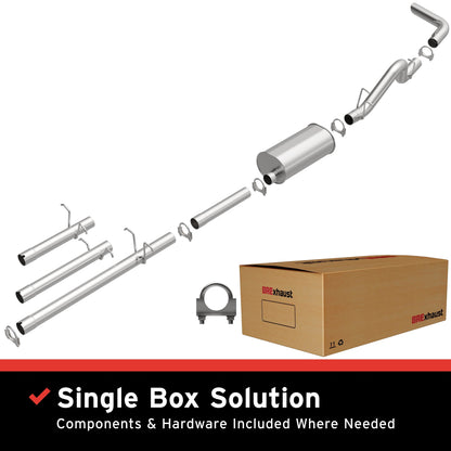 BRExhaust 1998-2002 Dodge Direct-Fit Replacement Exhaust System