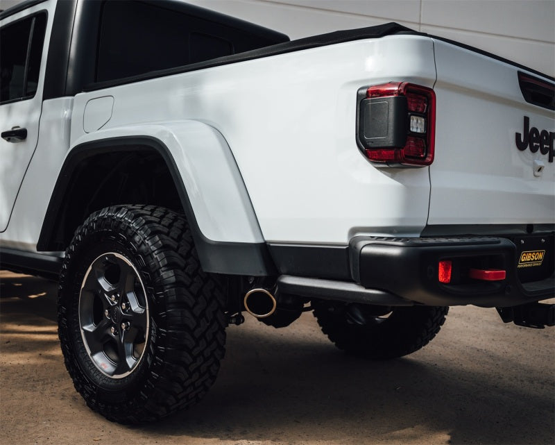 Gibson 3in Cat-Back Single Exhaust | Jeep Gladiator JT Rubicon (20-22) (617409)