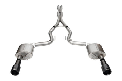 CORSA Xtreme Sport 3.0 in Cat-Back | Mustang GT (21251CF, 21255CF)