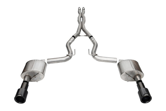 CORSA Xtreme Sport 3.0 in Cat-Back | Mustang GT (21251CF, 21255CF)