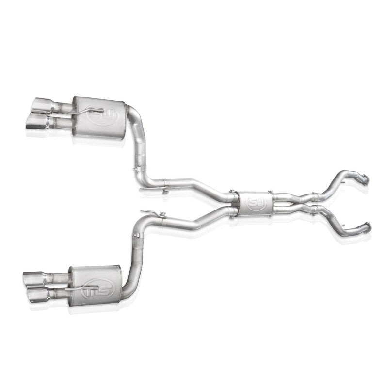 Stainless Works 3in Catback System X-Pipe Turbo Chambered Muffler 3.5in Tips | Pontiac G8 GT (08-09) (PG8CBFC)