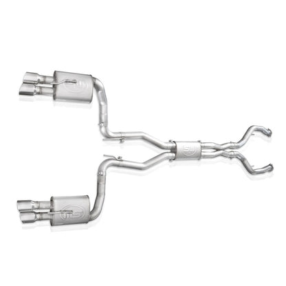 Stainless Works 3in Catback System X-Pipe Turbo Chambered Muffler 3.5in Tips | Pontiac G8 GT (08-09) (PG8CBFC)