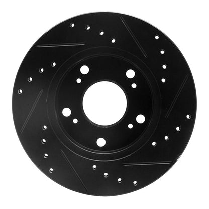R1 Concepts 02-15 RSX/ Civic VIII/CR-Z/ Civic IX Drilled & Slotted Rotor (ECB-59030L)