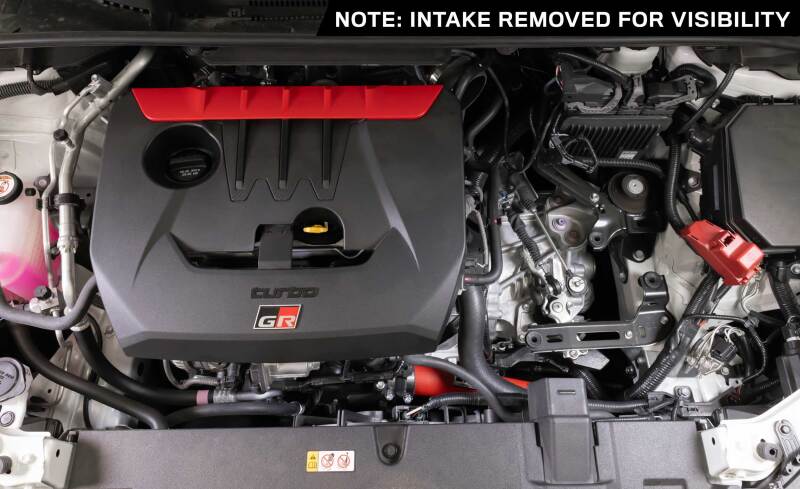 K&N 1.6L Charge Pipe Kit - Wrinkle Red | Toyota GR Corolla (23-24)