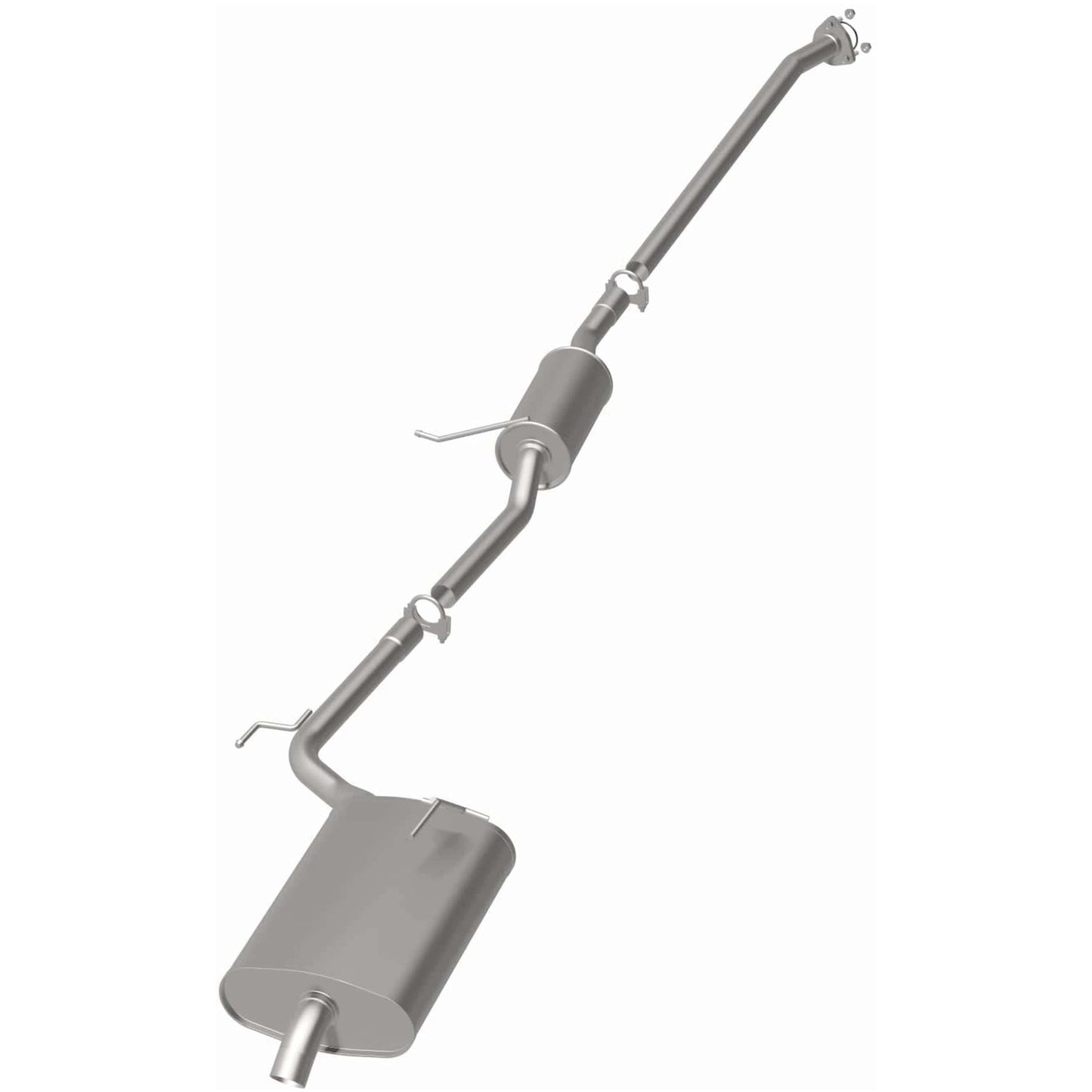 BRExhaust 2003-2007 Honda Accord 2.4L Direct-Fit Replacement Exhaust System