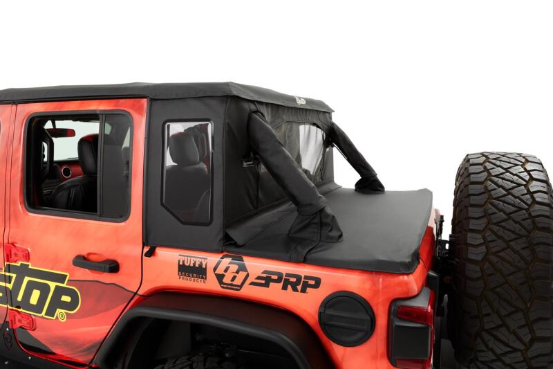 Bestop 53904-35 Halftop Soft Top Black Diamond For Jeep Wrangler JL 18-26