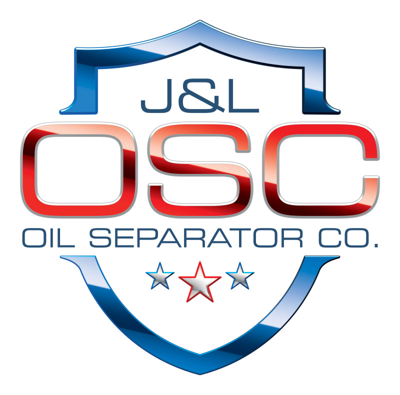 J&L 05-24 Toyota 4Runner 4.0L Driver Side Oil Separator 3.0 - Black Anodized
