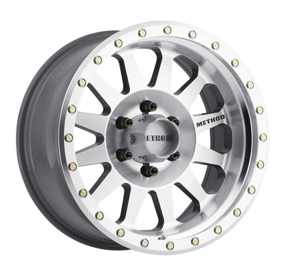 (set of 4) Method MR304 Double Standard Machined | 17x8.5" +0mm | 6x5.5in Wheel