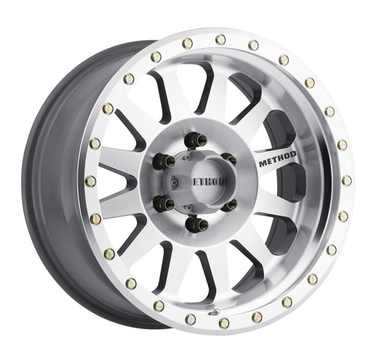 (set of 4) Method MR304 Double Standard Machined | 16x8" +0mm | 6x5.5in Wheel